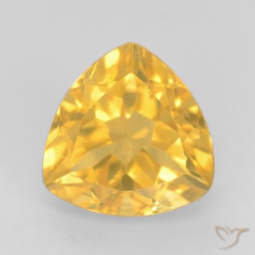 1.79ct 자연스러운 브라이트 골드 황수정, 일조, VVS-VS