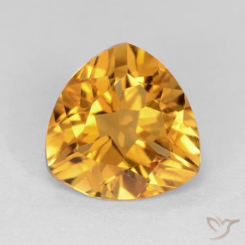 1.72ct 자연스러운 다크 골든 황수정, 일조, VVS-VS