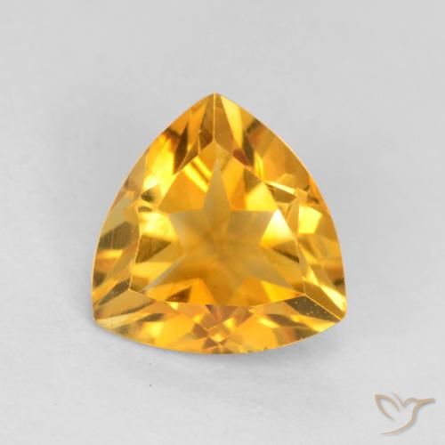 0.98ct 자연스러운 다크 골든 황수정, 일조, VS