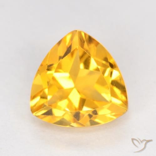 1.21ct 자연스러운 브라이트 골드 황수정, 일조, VS