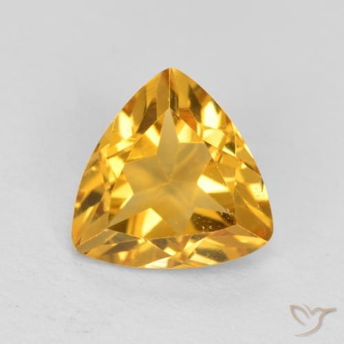 0.95ct 자연스러운 미디엄 다크 골든 황수정, 일조, VS