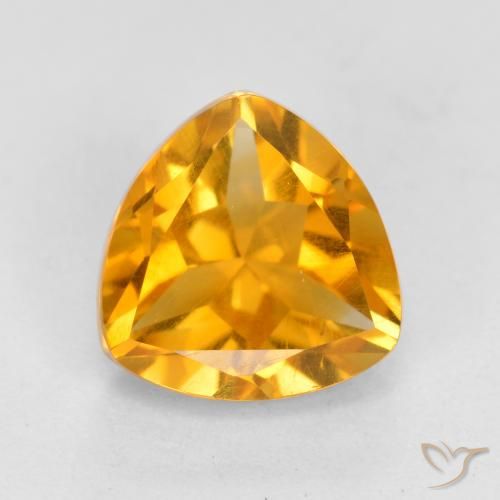 1.16ct 자연스러운 미디엄 오렌지 황수정, 일조, VS