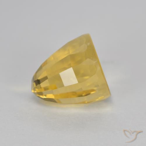 2.81ct 자연스러운 미디엄 골드 황수정, 팬시한, VVS-VS