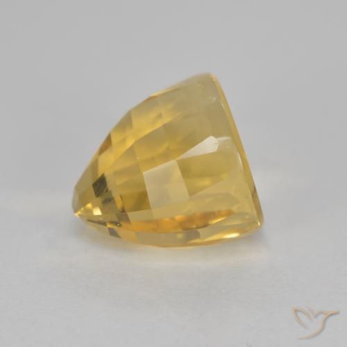3.09ct 자연스러운 미디엄 골드 황수정, 팬시한, VVS-VS