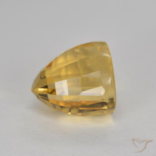 2.95ct 자연스러운 브라이트 골드 황수정, 팬시한, VVS-VS