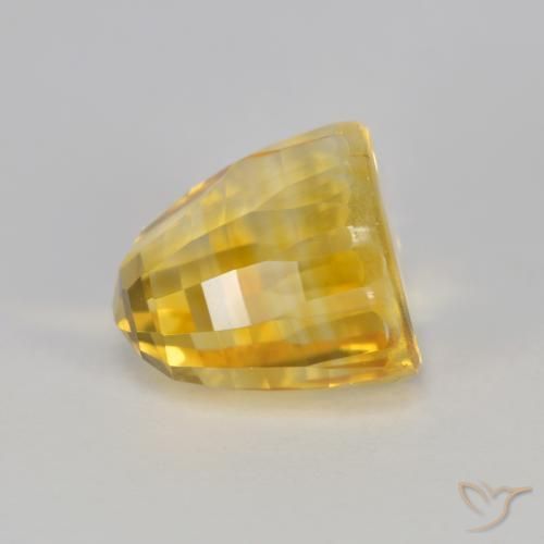 3.06ct 자연스러운 골든 황수정, 팬시한, VVS-VS