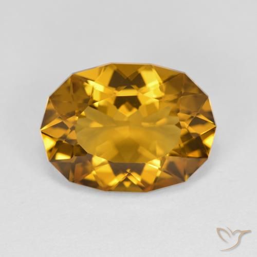 4.26ct 자연스러운 금 황수정, 팬시한, VVS