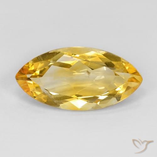 7.28ct 자연스러운 골든 황수정, 보석, VS