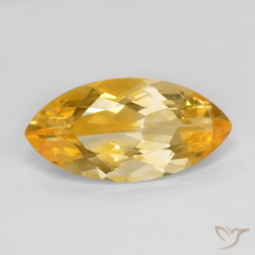 7.42ct 자연스러운 미디엄 골든 황수정, 보석, VVS