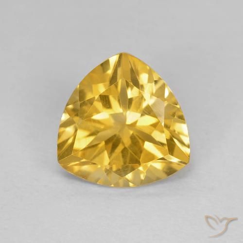 1.63ct 자연스러운 골든 황수정, 일조, VVS