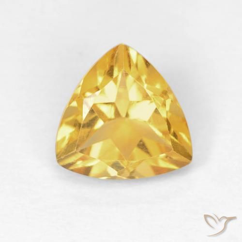 1.11ct 자연스러운 미디엄 골드 황수정, 일조, VS