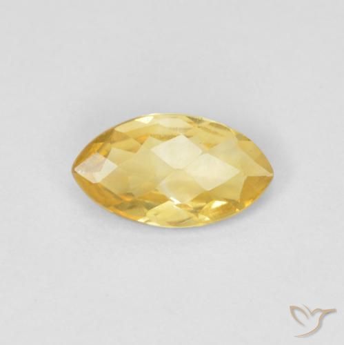 0.73ct 자연스러운 골든 황수정, 보석, VS