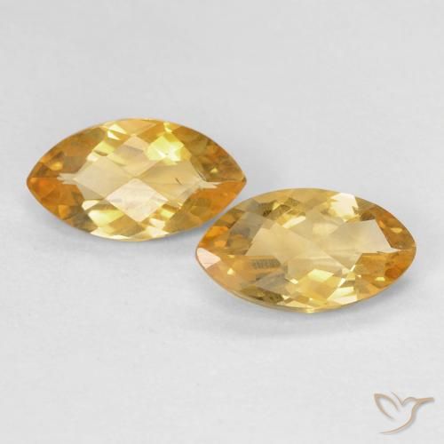1.71ctw 자연스러운 Medium Light-Golden 황수정, 보석, VS
