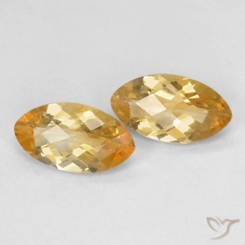 1.71캐럿 천연 Medium Light-Golden 황수정 보석, 보석, VS