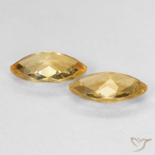 1.71캐럿 천연 Medium Light-Golden 황수정 보석, 보석, VS