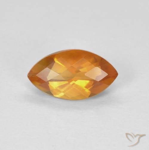 0.95ct 자연스러운 금 황수정, 보석, VS