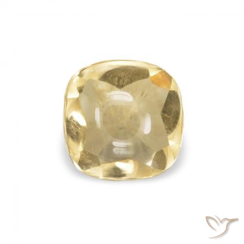 0.56ct 골든 황수정, 방석, 투명한