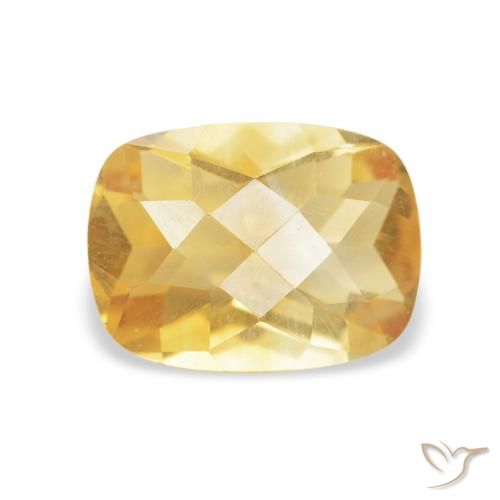1.04ct 자연스러운 골든 황수정, 방석, VVS-VS