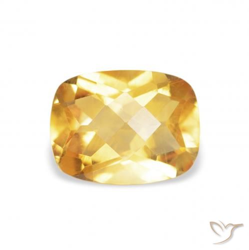 1.16ct 자연스러운 골든 황수정, 방석, VS
