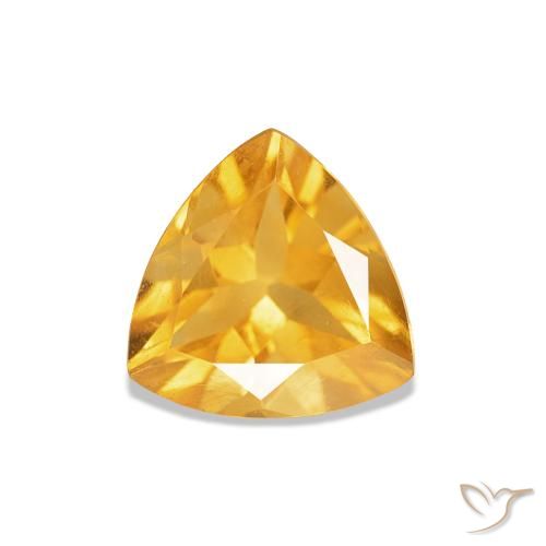 0.73ct 브라이트 골드 황수정, 일조, VS