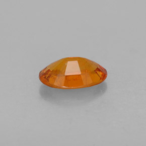 1.42캐럿 천연 옐로우 오렌지 클리노휴마이트, 타원형 컷, 9.1×5.9 mm, SI