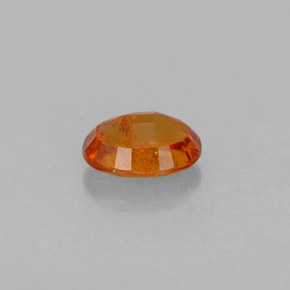 1.36캐럿 천연 옐로우 오렌지 클리노휴마이트, 타원형 컷, 7.9×6 mm, SI