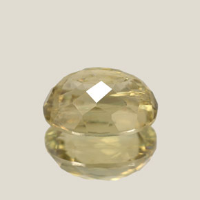 6.98캐럿 천연 그린/핑크 컬러체인지 디아스포어, 타원형 컷, 13×9.8 mm, SI