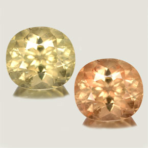 4.74캐럿 천연 그린/핑크 컬러체인지 디아스포어, 타원형 컷, 10.5×9.6 mm, VS-SI