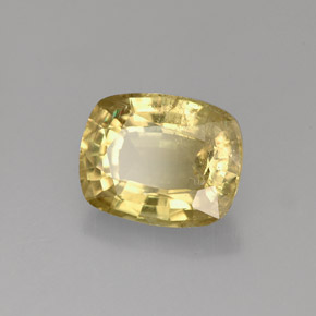 3.74캐럿 천연 그린/핑크 컬러체인지 디아스포어, 쿠션 컷, 10.2×8.3 mm, SI