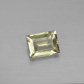0.81캐럿 천연 그린/핑크 컬러체인지 디아스포어, 바게트, 6.1×4.7 mm, VS