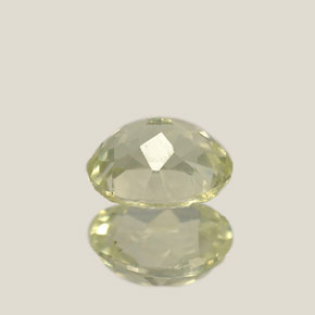 0.99캐럿 천연 그린/핑크 컬러체인지 디아스포어, 타원형 컷, 6.6×5.3 mm, VS