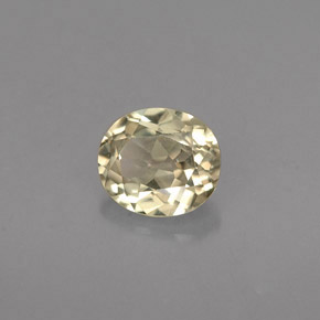 0.75캐럿 천연 그린/핑크 컬러체인지 디아스포어, 타원형 컷, 6.1×5.4 mm, VS