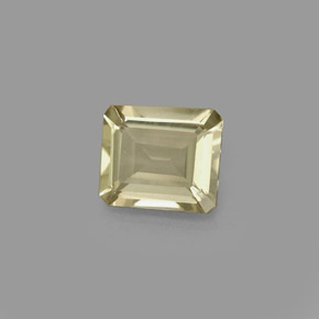 0.67캐럿 천연 그린/핑크 컬러체인지 디아스포어, 에메랄드 컷, 5.6×4.8 mm, VS