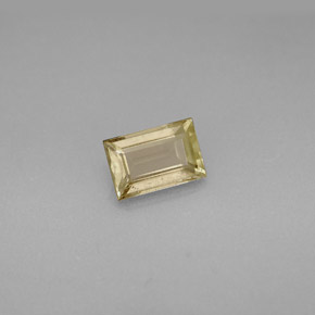 0.86캐럿 천연 그린/핑크 색상 변화 디아스포어, 바게트, VS-SI