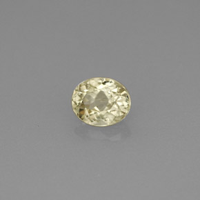 0.59캐럿 천연 그린/핑크 컬러체인지 디아스포어, 타원형 컷, 5.6×4.6 mm, VS