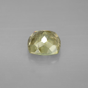 2.85캐럿 천연 그린/핑크 컬러체인지 디아스포어, 쿠션 컷, 8.2×8.2 mm, SI