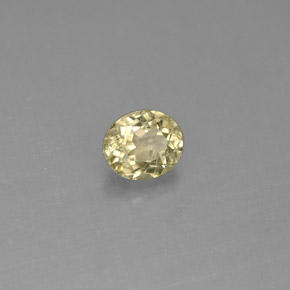 0.69캐럿 천연 그린/핑크 컬러체인지 디아스포어, 타원형 컷, 5.7×4.9 mm, VS