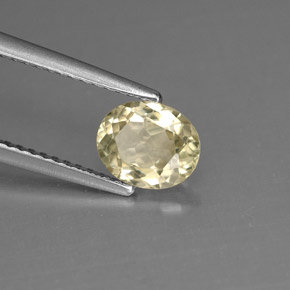 1.03캐럿 천연 그린/핑크 컬러체인지 디아스포어, 타원형 컷, 7.1×5.9 mm, VS