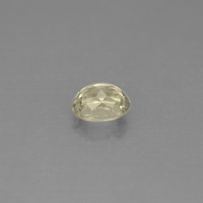 0.63캐럿 천연 그린/핑크 컬러체인지 디아스포어, 타원형 컷, 5.6×4.6 mm, VS