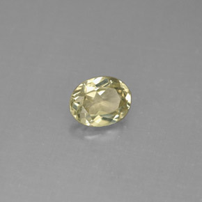 0.71캐럿 천연 그린/핑크 컬러체인지 디아스포어, 타원형 컷, 6.3×5 mm, VS
