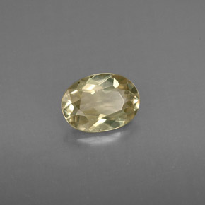 0.86캐럿 천연 그린/핑크 컬러체인지 디아스포어, 타원형 컷, 7.3×5.3 mm, VS