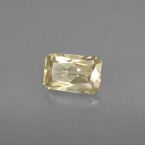 0.96캐럿 천연 그린/핑크 컬러체인지 디아스포어, 에메랄드 컷, 7×4.6 mm, VS