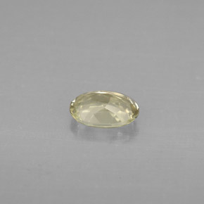 0.61캐럿 천연 그린/핑크 컬러체인지 디아스포어, 타원형 컷, 6.3×4.4 mm, VS