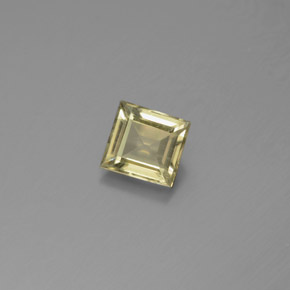 0.97캐럿 천연 그린/핑크 컬러체인지 디아스포어, 스퀘어, 5.7×5.3 mm, VS
