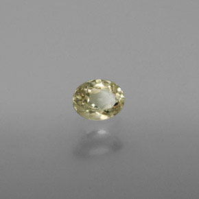 0.32캐럿 천연 그린/핑크 컬러체인지 디아스포어, 타원형 컷, 4.7×3.7 mm, VS