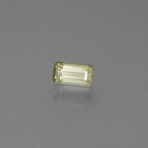 0.50캐럿 천연 그린/핑크 컬러체인지 디아스포어, 에메랄드 컷, 5.5×3.1 mm, VS