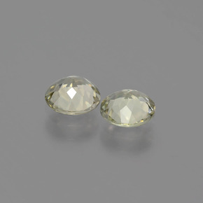 캐럿 천연 그린/핑크 색상 변화 디아스포어 보석, 라운드 컷, VS