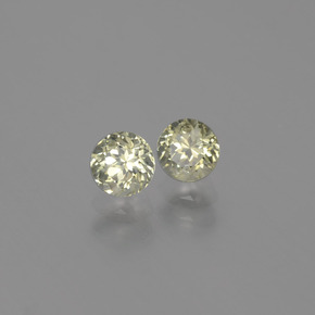 캐럿 천연 그린/핑크 색상 변화 디아스포어 보석, 라운드 컷, VS