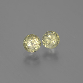 캐럿 천연 그린/핑크 색상 변화 디아스포어 보석, 라운드 컷, VS-SI