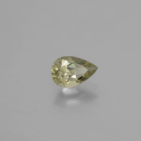0.71캐럿 천연 그린/핑크 컬러체인지 디아스포어, 배 모양, 7.1×4.8 mm, VVS-VS